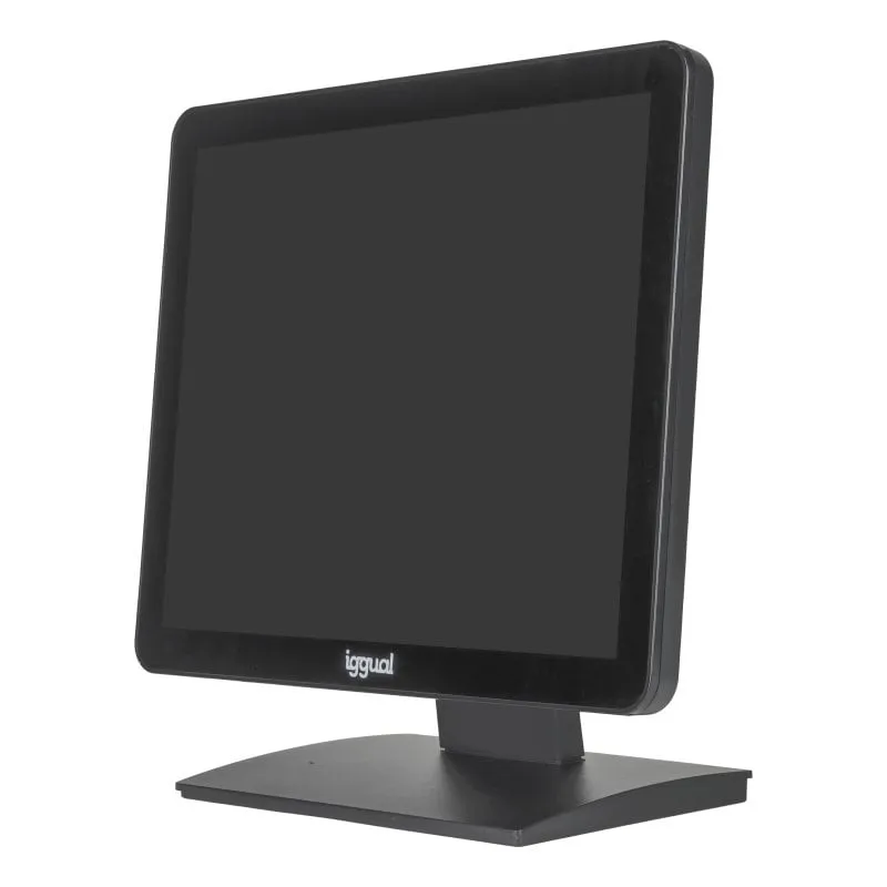 Monitor touch capacitivo iggual MTL17X da 17″ con 10 punti di contatto, HDMI VGA 1280x1024 e supporto regolabile - immagine 1