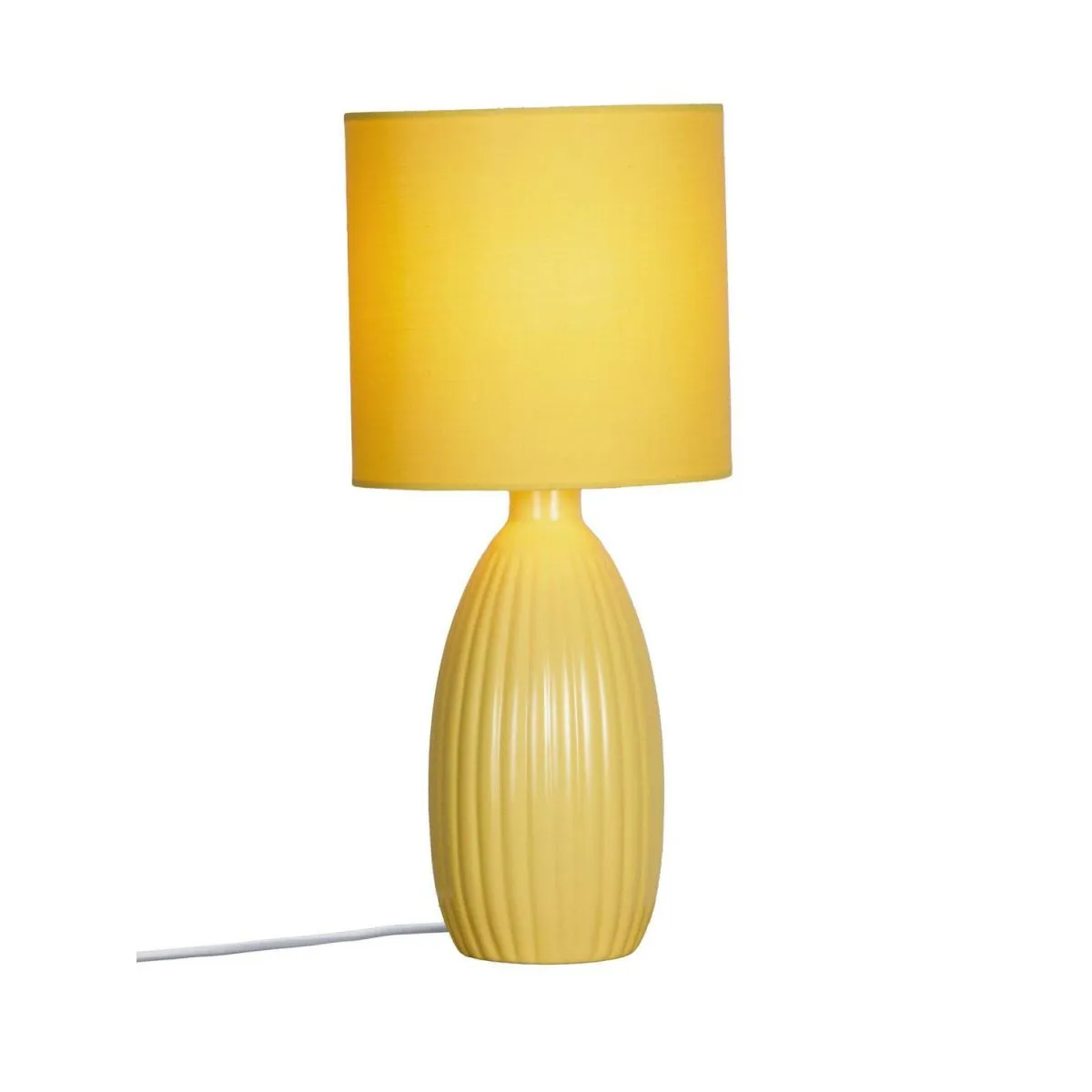 PR Home Lampada da tavolo Uno; 37x16x37 cm (LxLxH); giallo - immagine 1