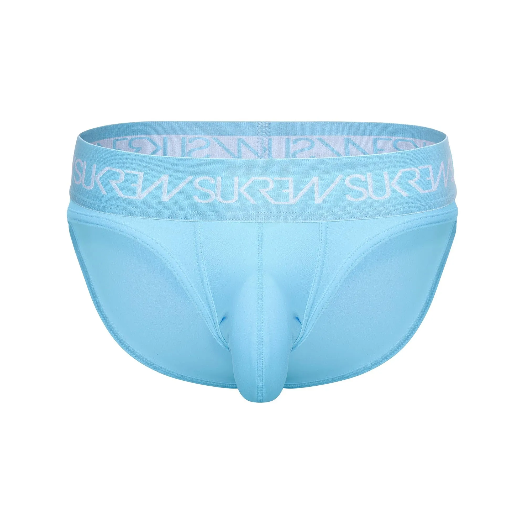 SUKREW - Intimo da Uomo Slips - Classic Brief Breeze Blue - 1x Taglia S - immagine 1