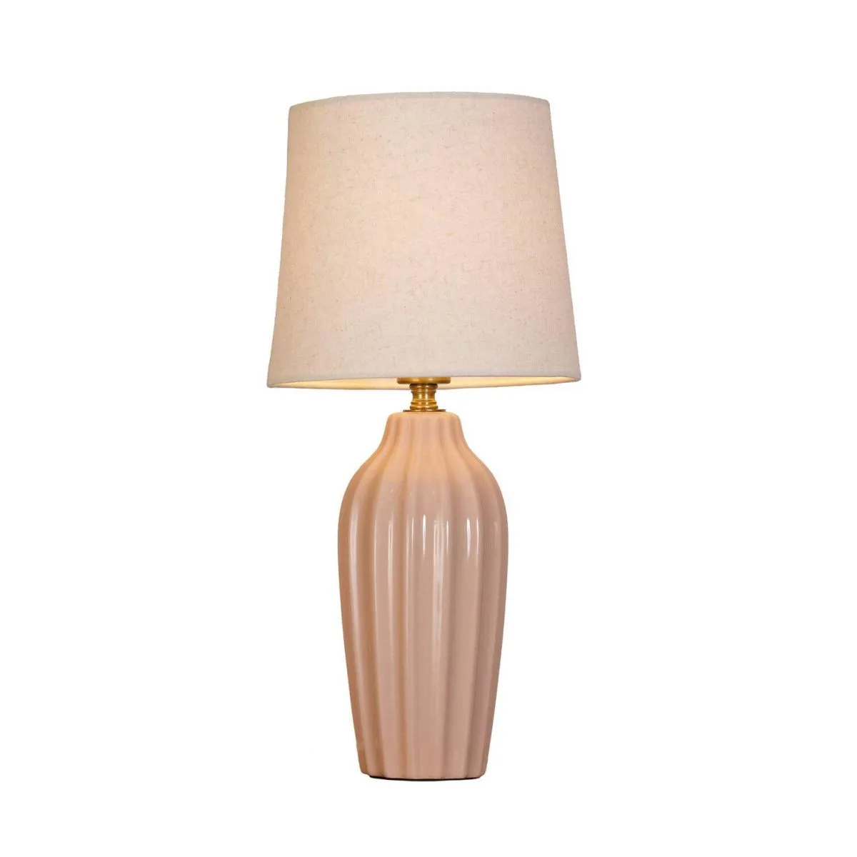 PR Home Lampada da tavolo Lyon; 39x18x39 cm (LxLxH); rosa - immagine 1