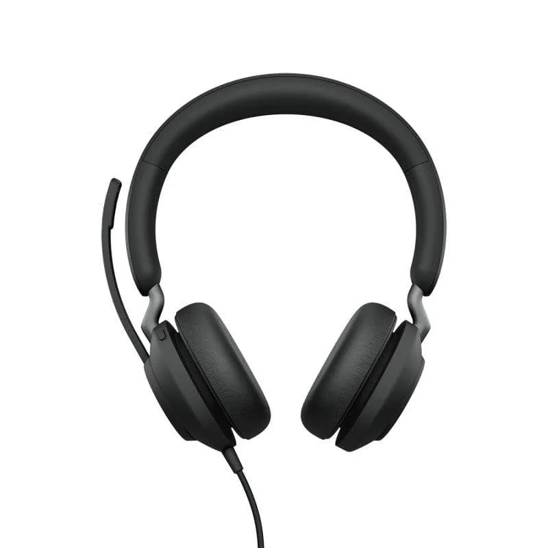 Auricolari Jabra Evolve2 40 SE con cavo USB-A, Binaurali, Microfono boom, Nero - immagine 1