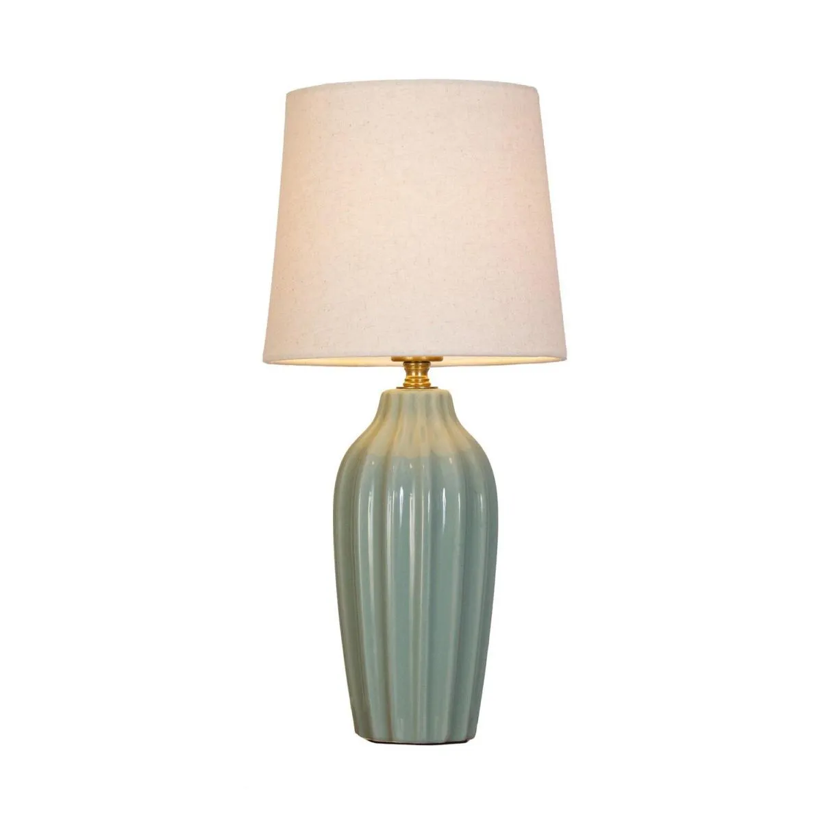 PR Home Lampada da tavolo Lyon; 39x18x39 cm (LxLxH); turchese - immagine 1