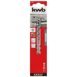 Punta trapano cemento (6mm) codolo cilindrico ROCKER 044660 - immagine 1