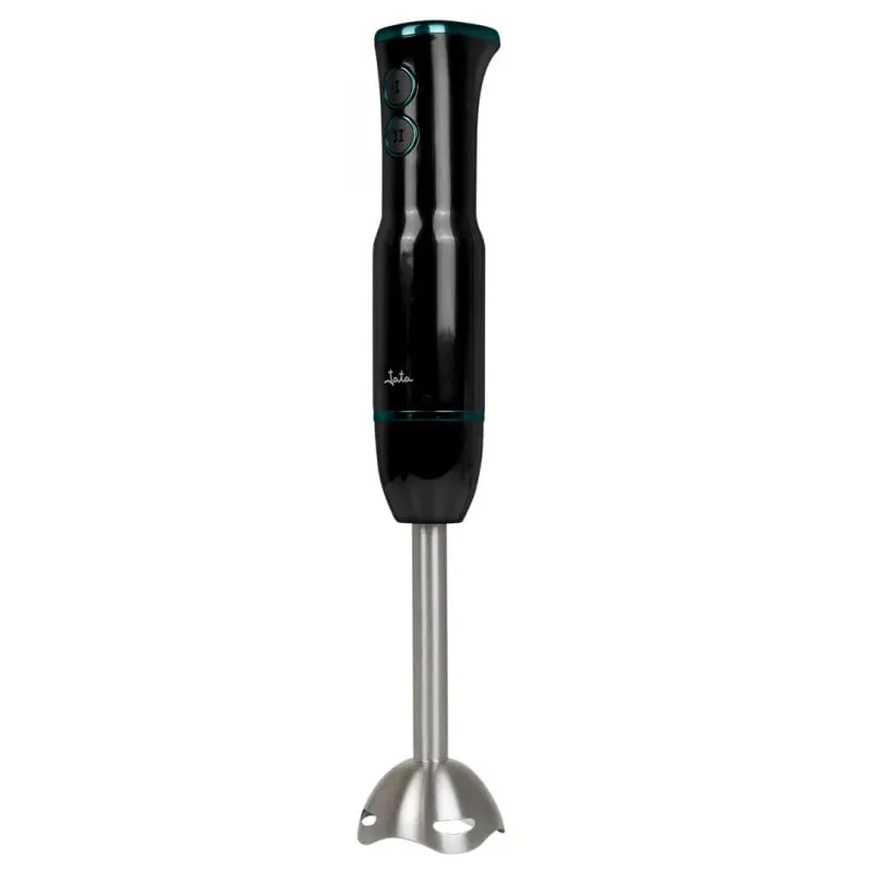 Frullatore a immersione Jata 500W a 2 velocità, nero, acciaio inossidabile, tritaghiaccio turbo - immagine 1