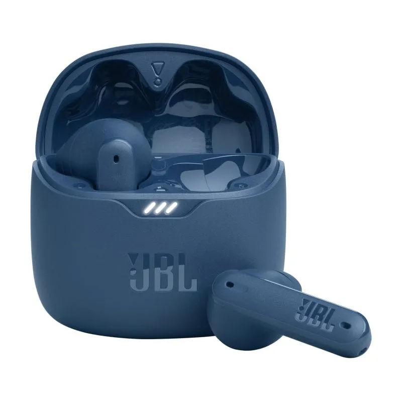 Cuffie wireless JBL Bluetooth 5.2 con cancellazione del rumore e microfono blu - immagine 1
