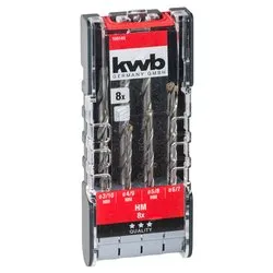 Set punte trapano muratura 8 pz 109145 - immagine 1
