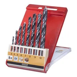 Set punte trapano legno 8 pz 514100 - immagine 1