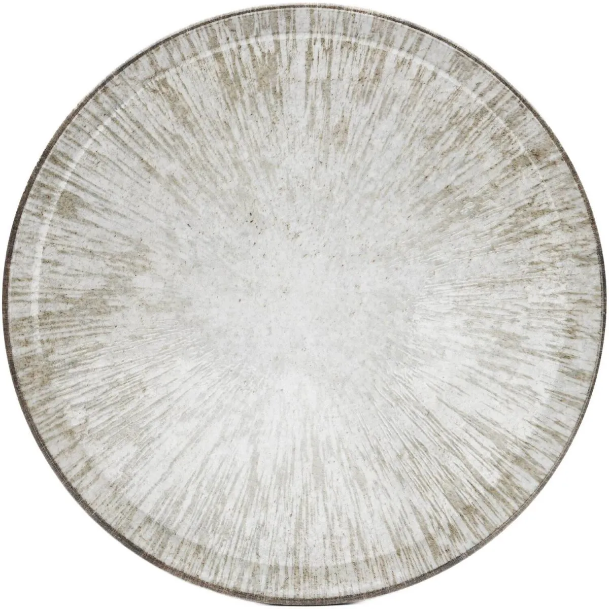 6x van Well Piatto pizza Kreta 33 cm 6 pz; 33.5 cm (Ø); grigio; rotonda; 6 pz. / Pacco - immagine 1