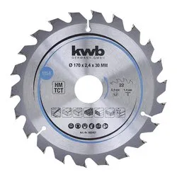 Lama a disco sega circolare (170mm) 22 denti M 54 585457 - immagine 1