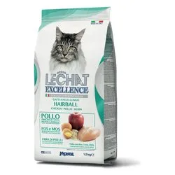Crocchette gatti adulti Hairball gusto pollo (1,5Kg) LECHAT EXCELLENCE 6016A - immagine 1