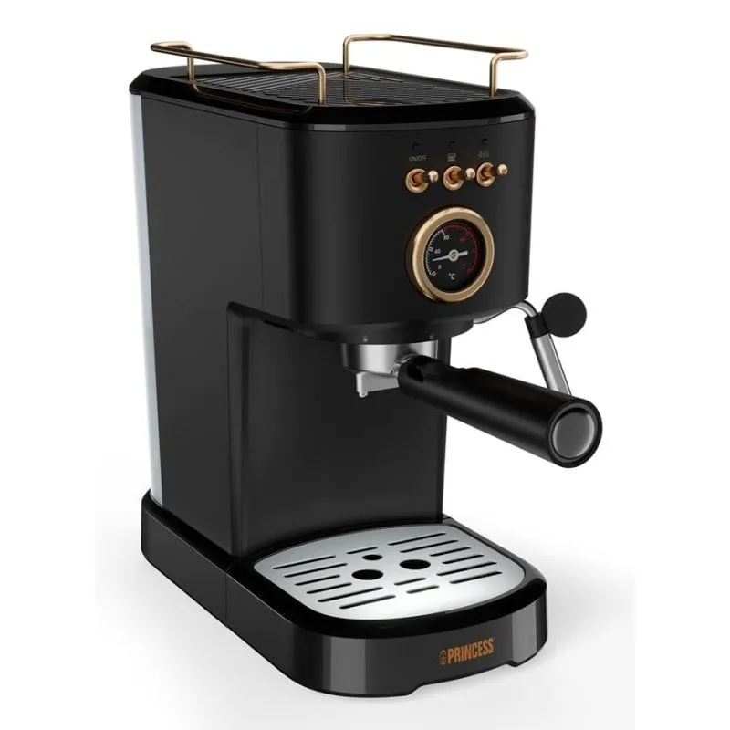 Macchina da caffè semiautomatica Princess 249417 da 1,2 l, 20 bar, con vaporizzatore e compatibile con Nespresso - immagine 1