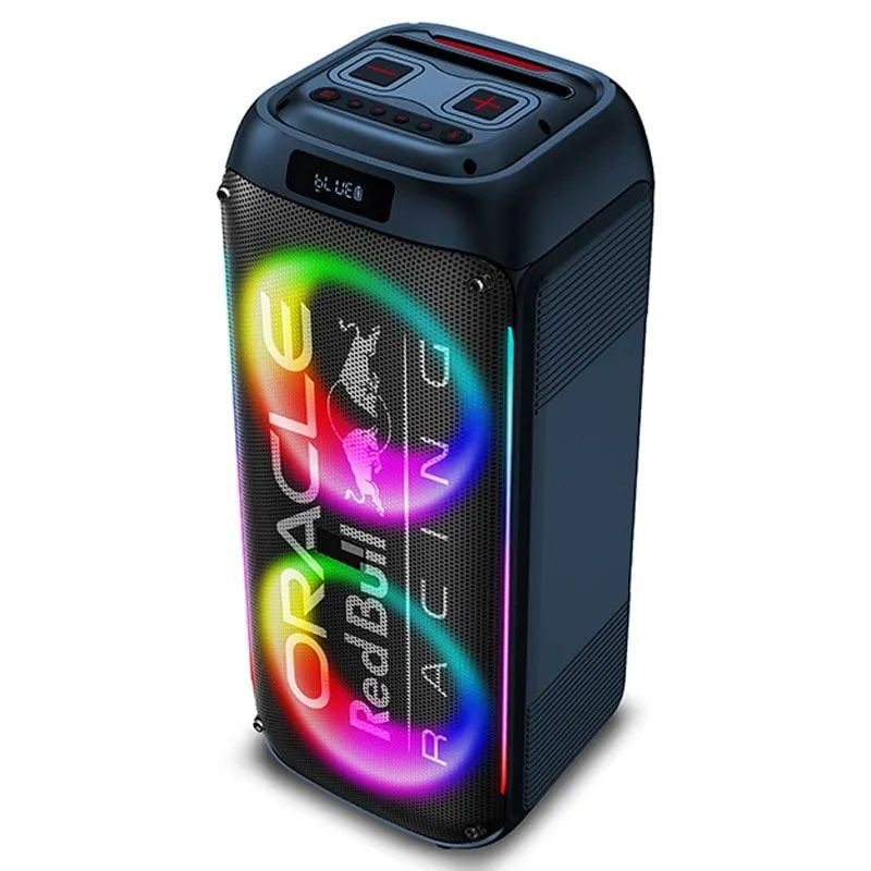 Altoparlanti portatili Bluetooth Red Bull Racing 160W TWS LED - immagine 1