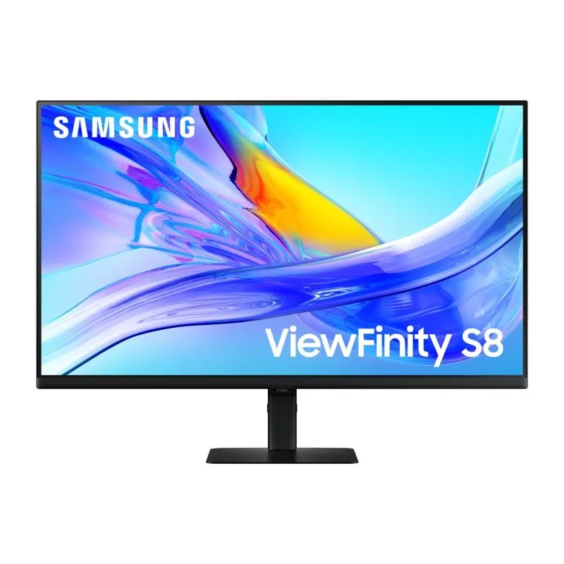 Monitor Samsung 32″ 4K 60Hz VA USB-C regolabile KVM HDR10 professionale - immagine 1