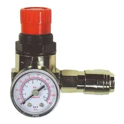 Regolatore pressione per compressore F 1/4"uscita attacco rapido universale 152166XSTN - immagine 1