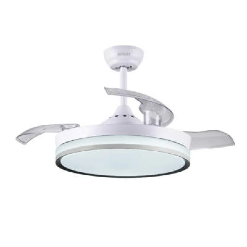 Ventilatore da soffitto reversibile a LED Sogo DC da 106 cm a 6 velocità con timer silenzioso - immagine 1