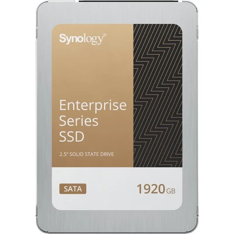 Synology SAT5221 SSD da 1,92 TB, 2,5″, 500 MB/s SATA III per NAS + elevata affidabilità - immagine 1