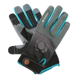 Guanti lavoro nylon poliestere (taglia xl (10) ) Grigio e Verde 1152220 - immagine 1