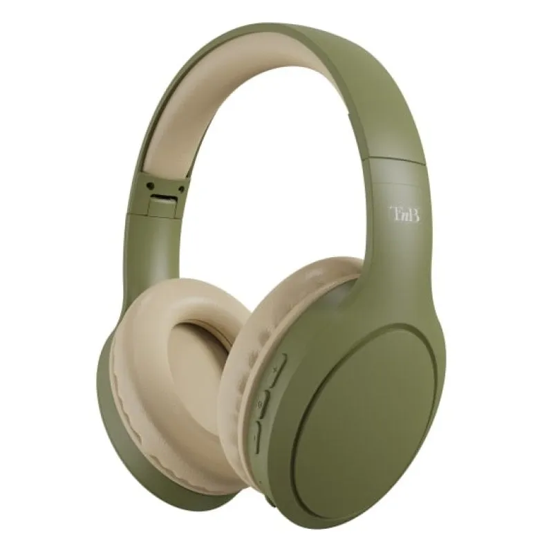 Cuffie wireless Bluetooth 5.1 T'nB con microfono e batteria da 30 ore - immagine 1