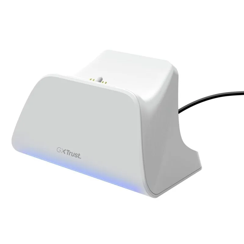 Supporto Trust GXT 255 per PS5 DualSense, ricarica rapida, LED multicolore, antiscivolo - immagine 1