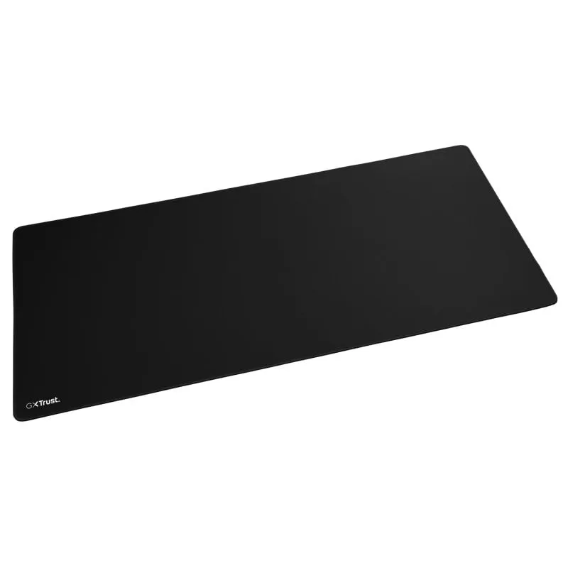 Tappetino per mouse da gioco Trust, nero, XXL, in PET, con bordo cucito e base antiscivolo, 900x400 mm - immagine 1