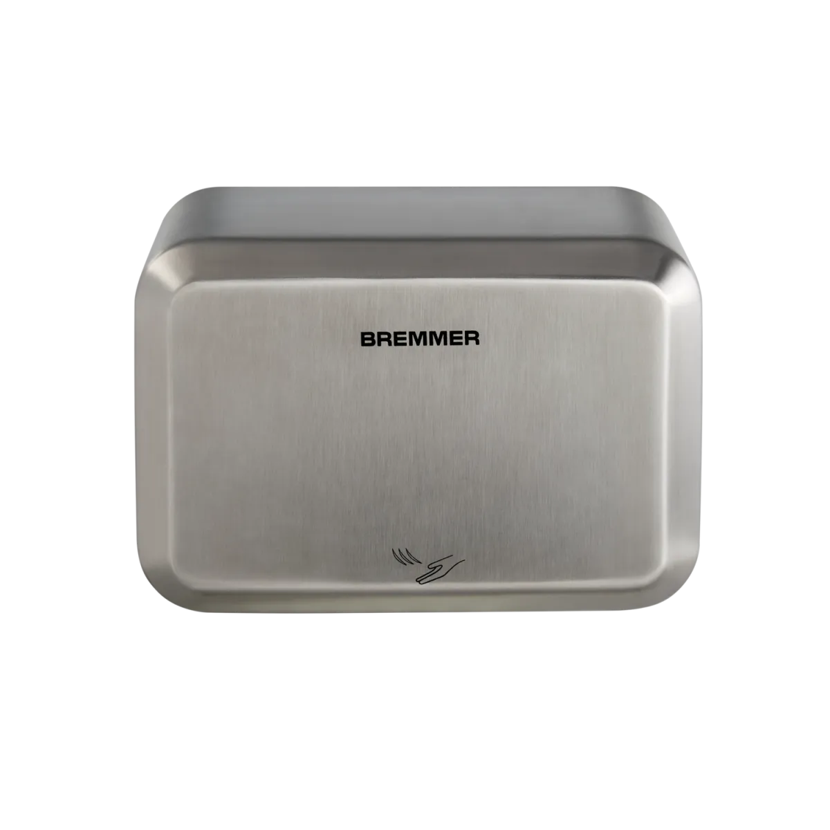 Bremmer Asciugamani elettrico professionale Nano Blade compatto in acciaio spazzolato; 15.8x24x17 cm (LxHxP); acciaio inox - immagine 1