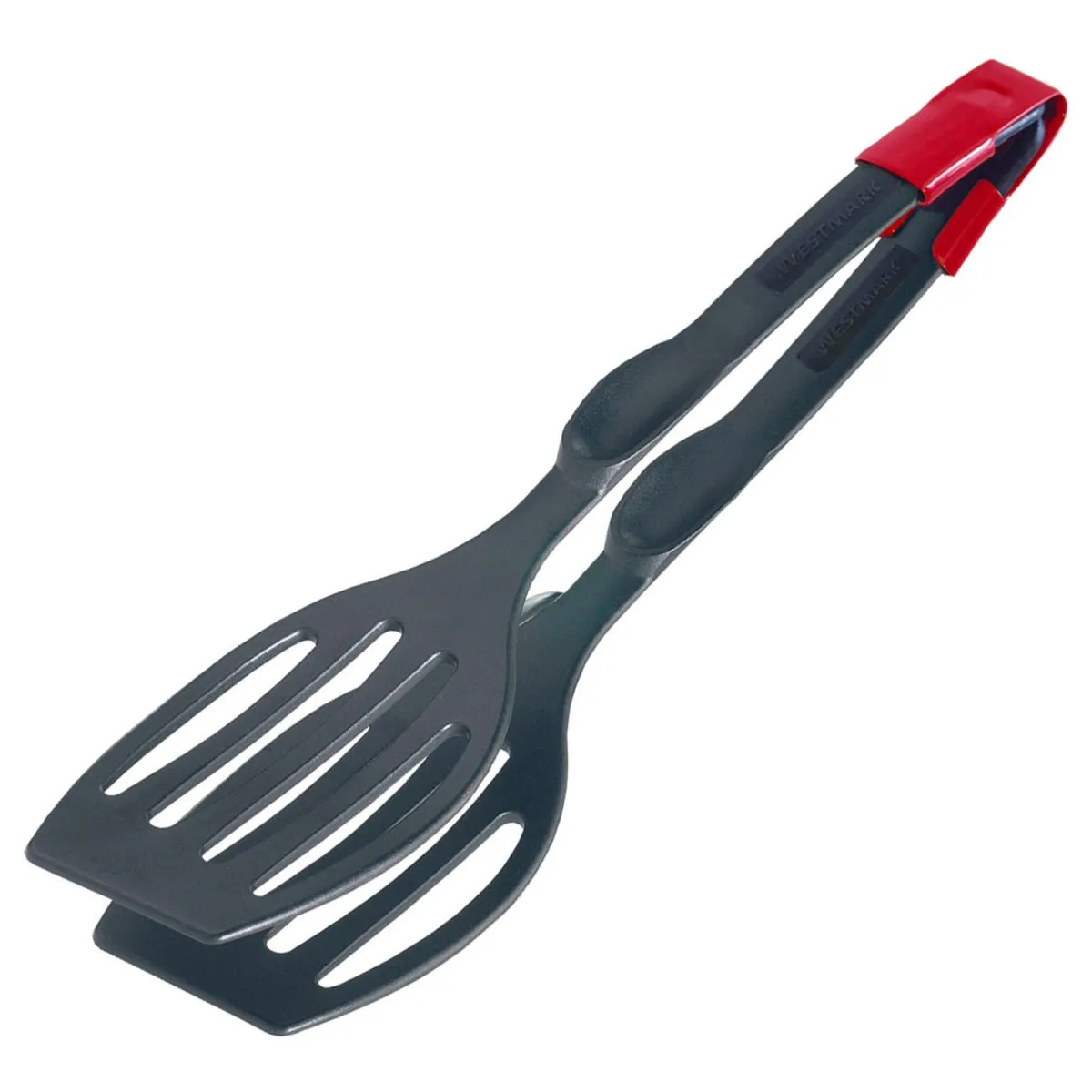 Westmark Spatola doppia / pinza da servizio Duetto-Flonal Plus; 28.9x7.2x2 cm (LxLxH); nero/rosso - immagine 1