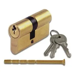 Cilindro serratura Doppio europeo 90 mm (30-60) SERIE 900 Ottonato 30092000090000 - immagine 1