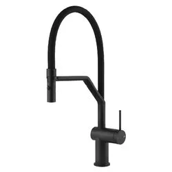 Miscelatore lavello semiprofessionale doccetta INEDITO Matt black 60429 299 - immagine 1