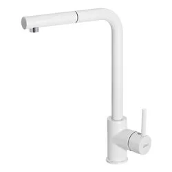 Miscelatore lavello doccetta estraibile TRAIL PLUS Bianco MKKTRP96 - immagine 1