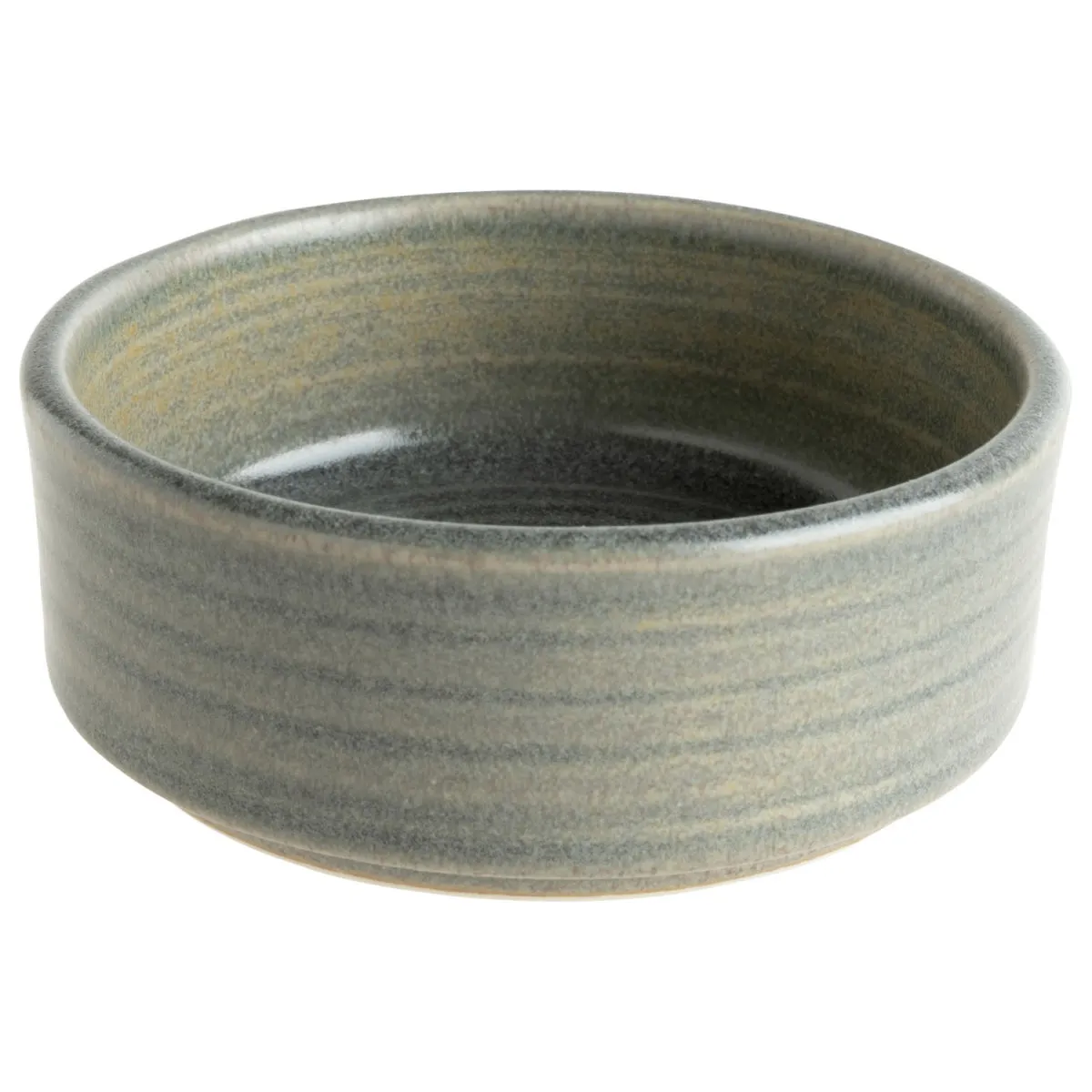 6x Bonna Ciotola Hornfels Ripple impilabile; 1020 ml, 18x6 cm (ØxH); grigio; rotonda; 6 pz. / Pacco - immagine 1