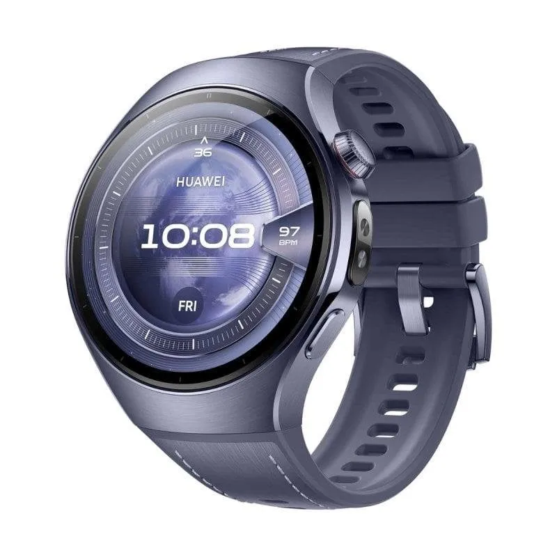 Huawei Watch 5 Bluetooth GPS 1,38" AMOLED Viola Peso 58g Multi-sensore ECG/PPG Cinturino M - immagine 1