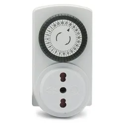 Presa programmabile timer giornaliero ( 2P+T 10/16A (bipasso std italiano) ) Bianco 103822 - immagine 1