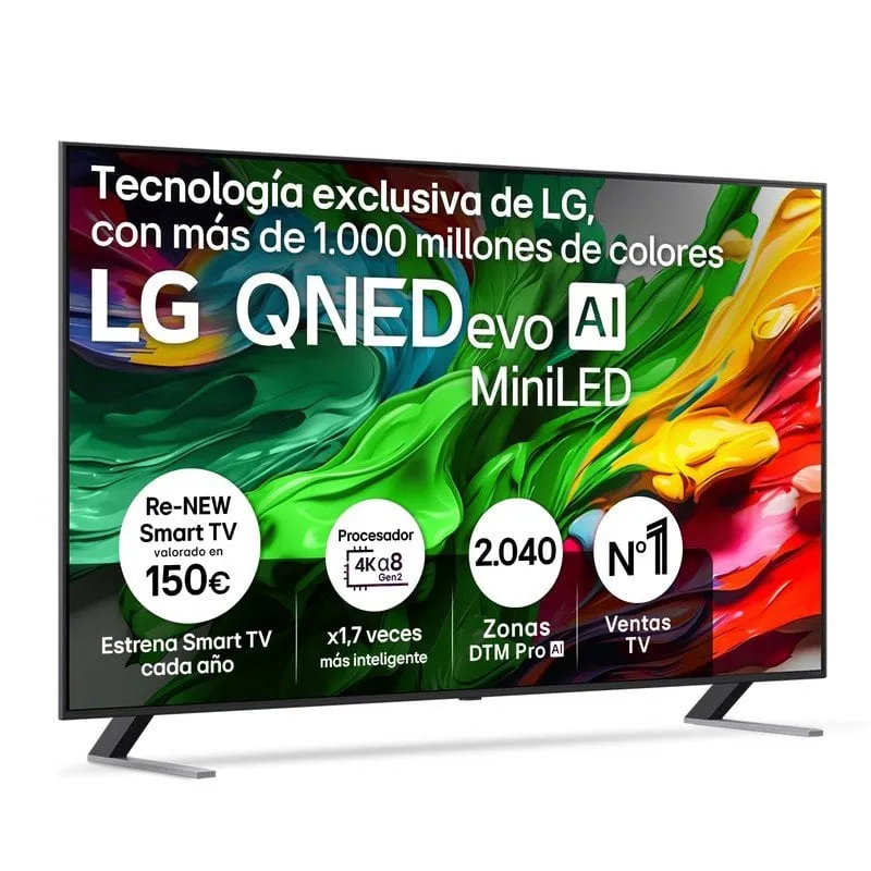 TV LG QNED evo AI 75QNED85A6C 75″ 4K Mini LED Dolby Vision Gaming AirPlay - immagine 1