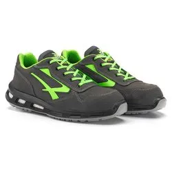 Scarpe antinfortunistica basse S3 SRC CI ESD Yoda (taglia 45 ) RED LION Grigio e Verde RL2017445 - immagine 1