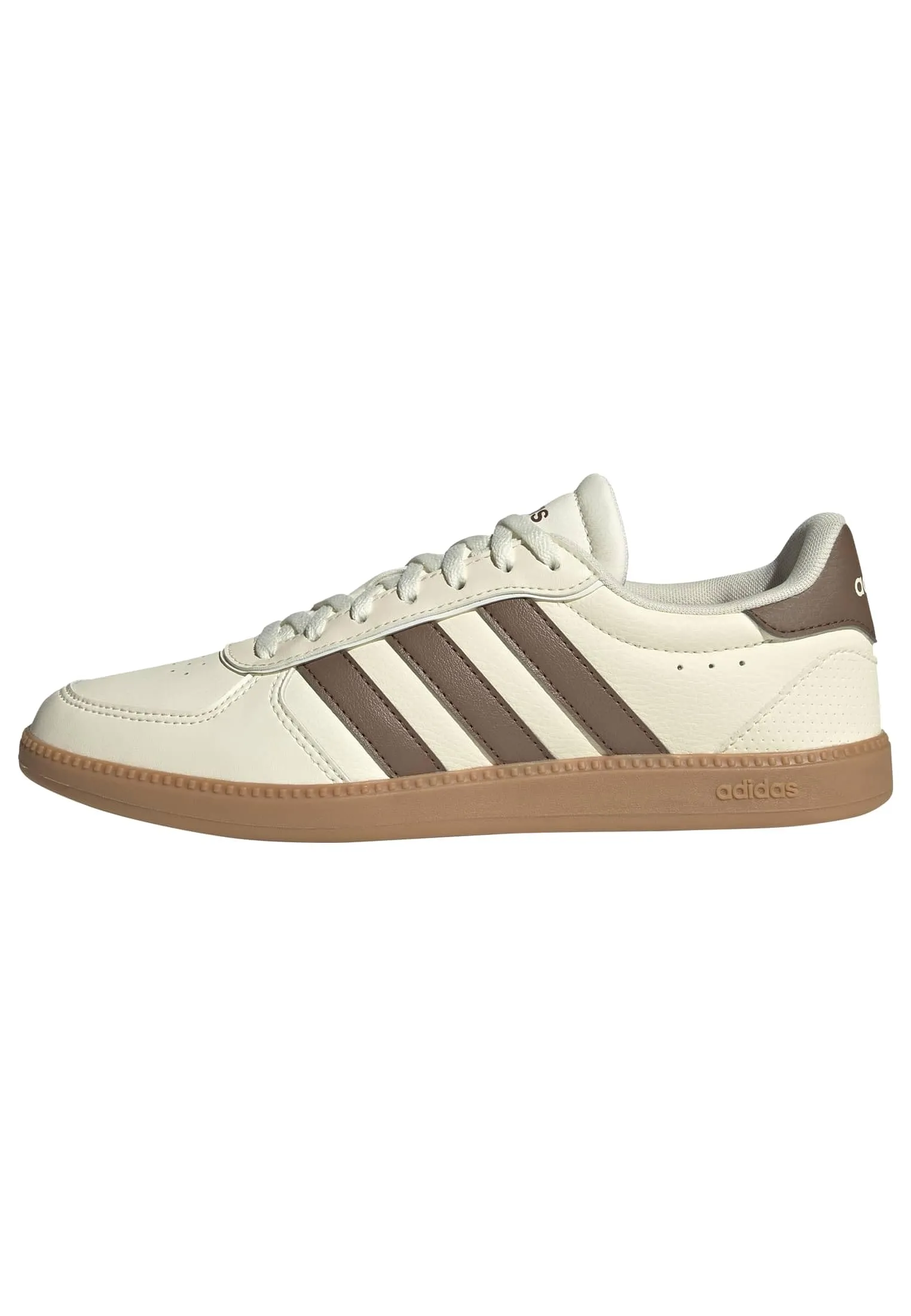 adidas Donna Breaknet Sleek Shoes, Cream White/preloved brown/GUM10, 42 EU - immagine 1