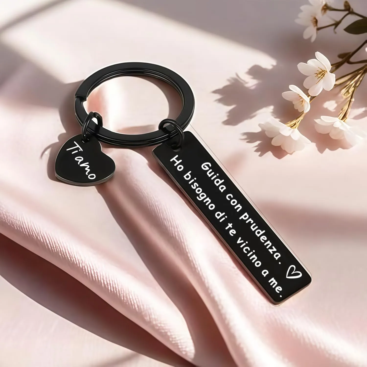 PulangRen Regalo San Valentino per Lui Regali Natale Uomo Portachiavi per Auto Idee Regalo Uomo Donna Calendario Avvento Compleanno Regalo Anniversario per Lui Regali Fidanzato fidanzata Marito - immagine 2