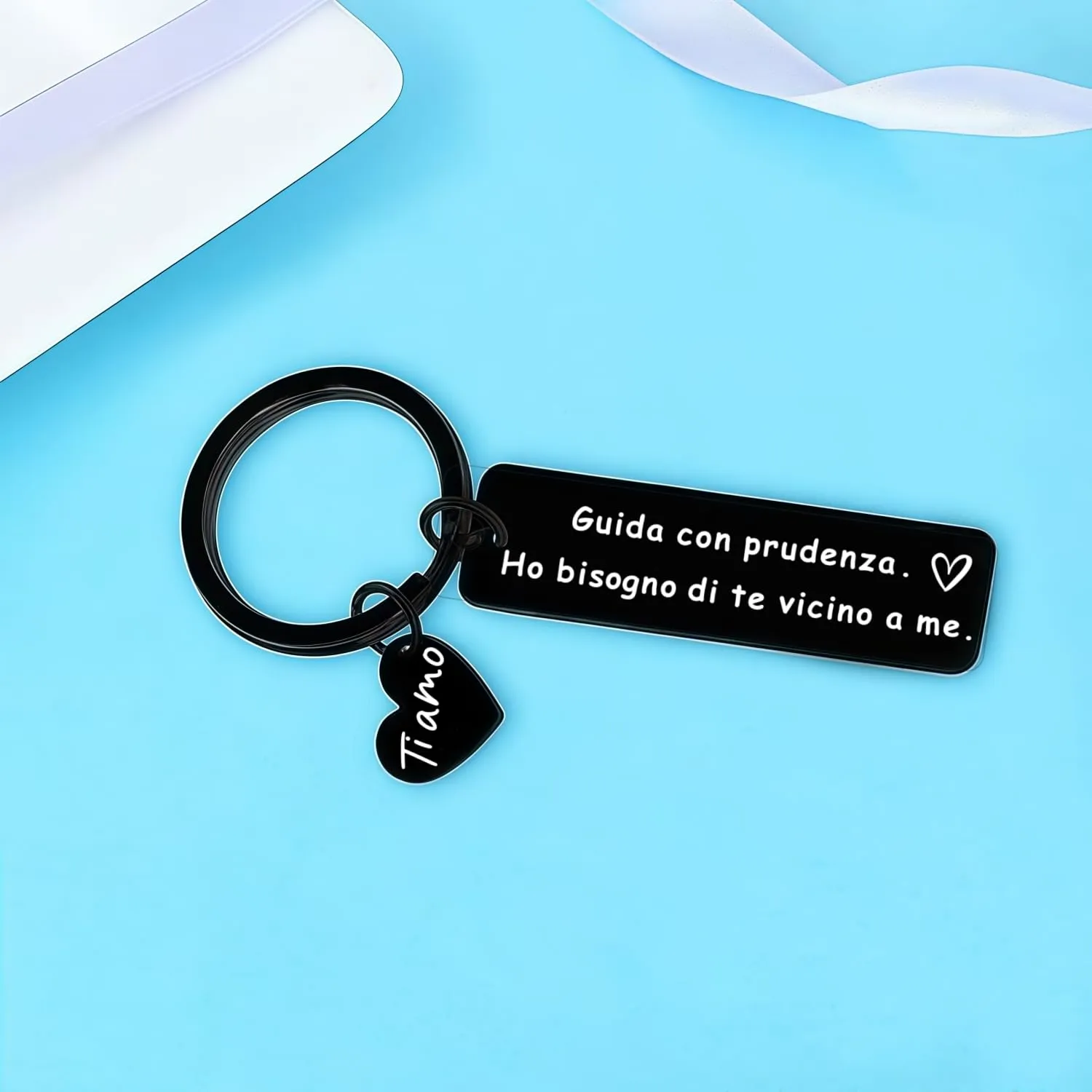 PulangRen Regalo San Valentino per Lui Regali Natale Uomo Portachiavi per Auto Idee Regalo Uomo Donna Calendario Avvento Compleanno Regalo Anniversario per Lui Regali Fidanzato fidanzata Marito - immagine 4