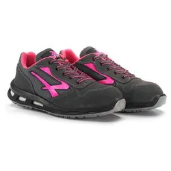Scarpe antinfortunistica basse S1P SRC ESD Lei&Lei Verok (taglia 39 ) RED LION Grigio e Fucsia RL2021639 - immagine 1