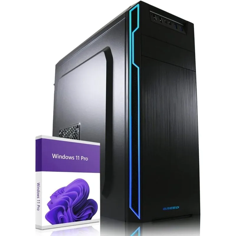 PC desktop GREED Multimedia V2 i7-10700F 16 GB 512 GB SSD Windows 11 Pro - immagine 1