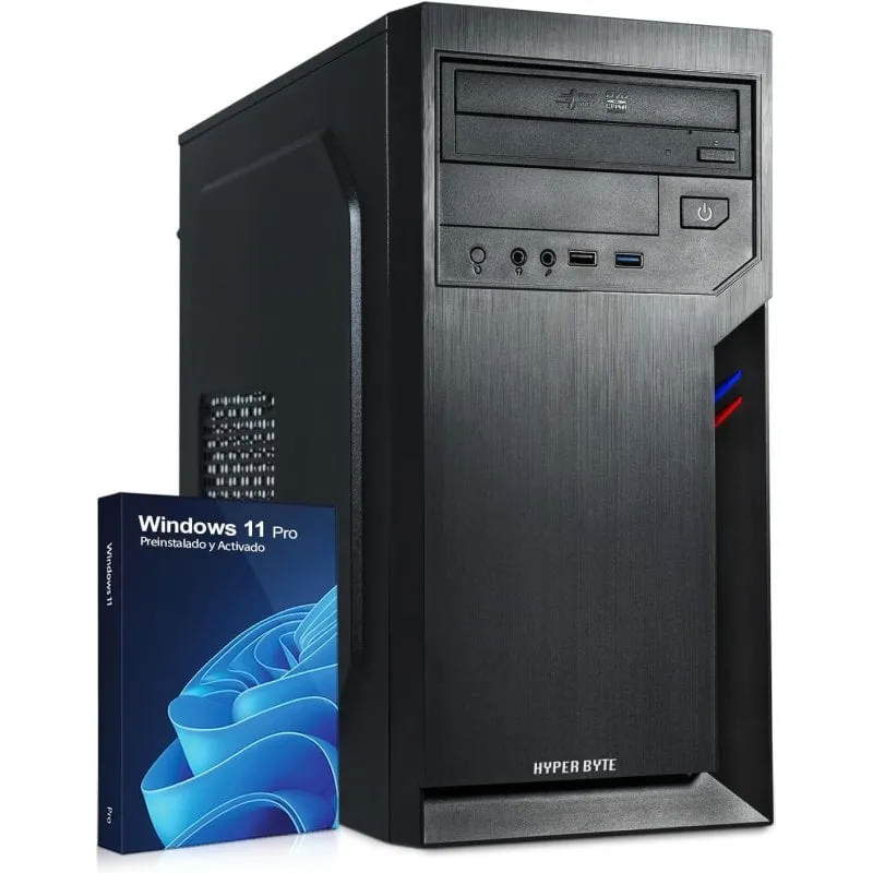 PC desktop Hyper Byte Basic Intel Core i5 8 GB SSD 240 GB Windows 11 Pro - immagine 1