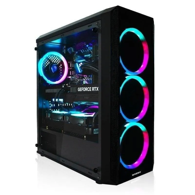 PC fisso GREED MK2 Pro Intel Core i7-12700F 32GB 2TB SSD RTX 5070 Windows 11 Pro - immagine 1