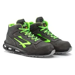 Scarpe antinfortunistica alte S3 SRC CI ESD Hummer (taglia 45 ) RED LION Grigio e Verde RL1017445 - immagine 1