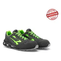 Scarpe antinfortunistica basse S1P SRC ESD Point (taglia 39 ) RED LION Grigio e Verde RL2003639 - immagine 1