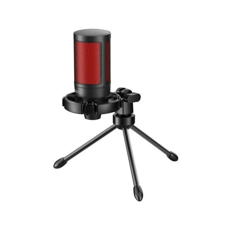 Microfono cardioide Savio Sonar Pro USB-C con filtro anti-pop e treppiede - immagine 1
