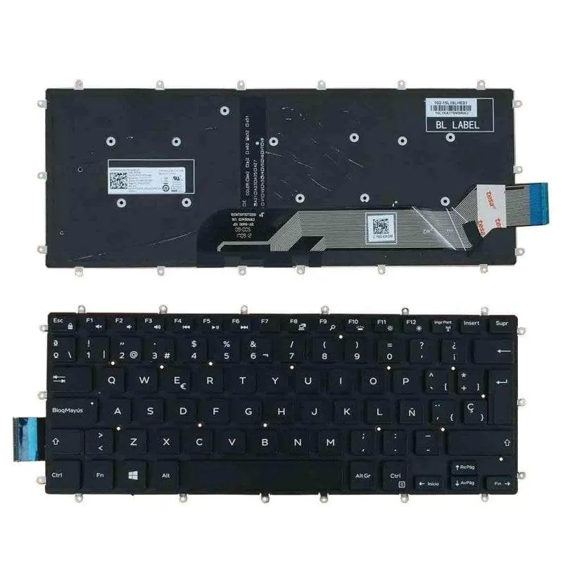 Tastiera Retroilluminata Per Portatile Dell Inspiron Gaming 14 7466 - immagine 1