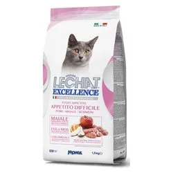 Crocchette gatti adulti Appetito Difficile gusto maiale (1,5Kg) LECHAT EXCELLENCE 5979 - immagine 1