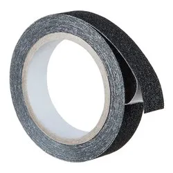Nastro antisdrucciolo (25mm x 5m) ANTI SLIP Nero 22052 - immagine 1