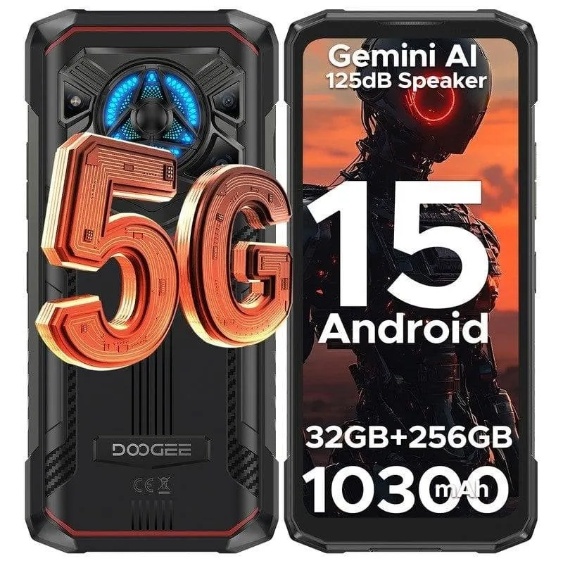Doogee Blade 20 Play 5G 8GB 256GB 6,6" Nero Tripla Fotocamera - immagine 1