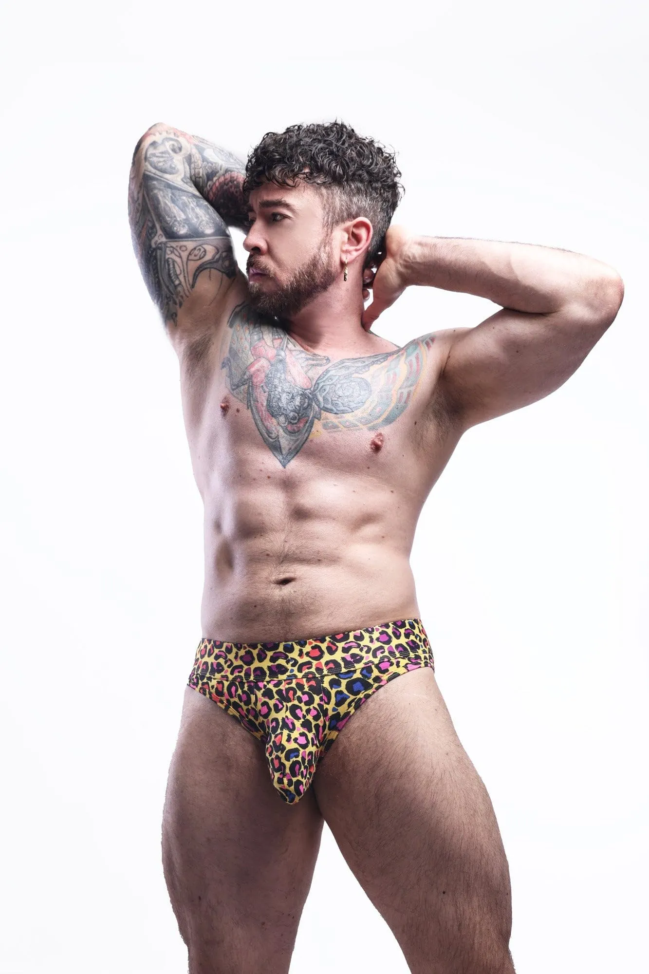 SUKREW - Intimo da Uomo Slips - Classic Brief Wild - 1x Taglia XL - immagine 2
