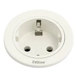 Multipresa da mobile da incasso a scomparsa 1P 10/16A ONE Bianco 159280004300 - immagine 1